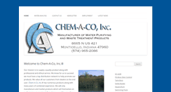 Desktop Screenshot of chemaco.com