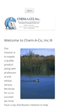 Mobile Screenshot of chemaco.com